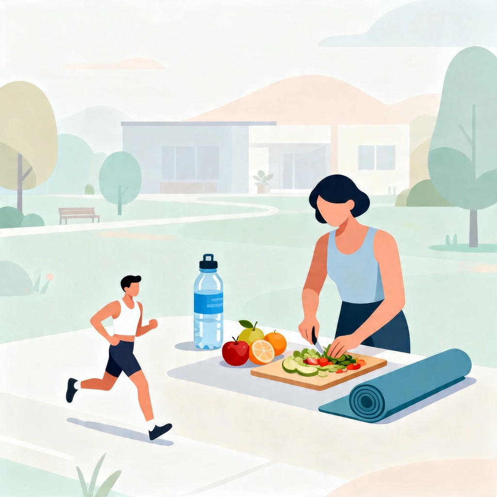 Cómo mantener hábitos saludables en la vida cotidiana